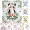 SearchI Personalisierte Babydecke mit Namen 90X120cm,Weich Warme Baby-Überwurfdecke für Junge Mädchen,Kinderdecke Namensdecke Personalisiert Geburtstaggeschenk(Panda)