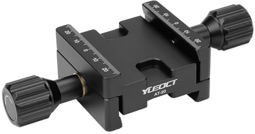 Yueoct Female to Adapter Vixen Dual Dovetail Saddle Clamp Mount Base for Style Plate Handle Rail Bar OTA Bracket Telescope Scope Astronomical Astronomy - Support Drop-in Mounting