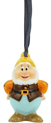 Half Moon Bay Happy Hanging Ornaments | Snow White Gifts & Disney Gifts For Women | Disney Homeware & Disney Home Decor | Christmas Baubles & Christmas Decorations | Snow White And The Seven Dwarfs