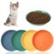 Multifunctional Shallow Pet Food Bowls, 4 Pcs Pet Bowls for Cat and Dog Whisker Fatigue Free, Plastic & Cute Pet Bowl Dishs for Pet Cat Dog Small Animal