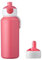 Mepal Campus Gourde pop-up avec couvercle de rechange rabattable - Bouteille d'eau anti-fuite pour maternelle et école - Sans BPA et passe au lave-vaisselle - 400 ml - Rose