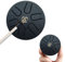YEJAHY Tongue Drum Steel Tongue Drum 3 Zoll Stahlzungen 6 Töne Zungentrommel, Mini Pan Drum Handpan Instrument Schlagzeug mit Schlägeln Meditation Yoga Klangheilung(Navy blau)