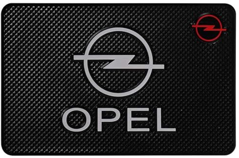 BAUFAS Auto Anti Rutsch Schmutzmatte, Für Opel Insignia Astra j h g Corsa d Zafira b Auto Armaturenbrett Anti Rutsch Matten,Auto Gadgets Innenraum, Navigationsklammer