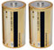 SIMPLETEK - 2x Batteria Tipo C LR14 AM2 1.5Vn Alcalina | Pila Mezza Torcia MN1400 a Lunga Durata | Adatta Per Torcia Telecomando Radio Sveglia (Confeziona da 2 Batterie)