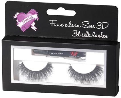 Faux cils en Soie 3D N°19
