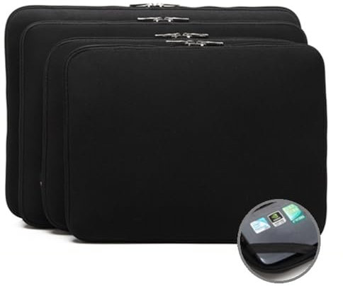 Housse de protection rembourrée souple pour ordinateur portable de 14, compatible avec Apple MacBook Air Pro, Acer, Asus, HP, Lenovo, Microsoft Surface Notebook, Chromebook, tablette, Ultrabook (14)