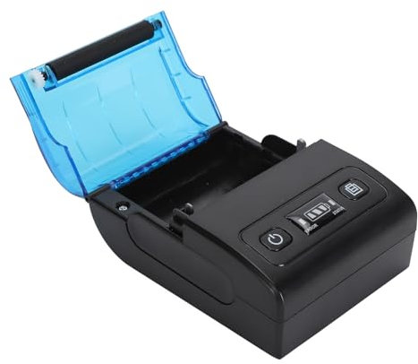 Acouto Tragbarer Thermal -Quittungsdrucker 1500mah 58mm Multi -Language Support Mobile Thermal -Drucker -Klasse. Angebote und Zum Drucken von Quittungen Tragbaren Thermischen