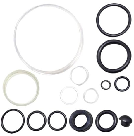 Sceau D'huile De Prise Hydraulique - Troupe D'outils De Scellage De Réparation De Cric De Sol | O Anneaux Accessoires De Prises Horizontales | Ensemble Complet De Joint D'huile De Knave De 3 Tonnes |
