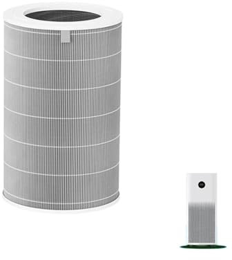 Filtro purificatore d'aria, compatibile con Xiaomi, compatibile con Mijia, 4 Lite Air Purifier Replacement Filtro HEPA PM2.5(W)