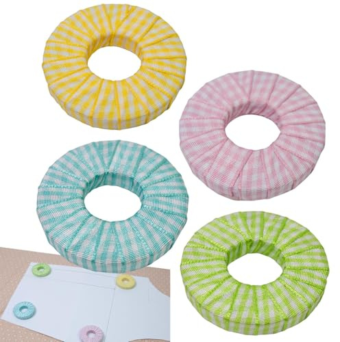 Näh Steckgewichte - Stoff Gewichte Für Schnittmuster, 4 Stück Stoff Nähgewichte Mustergewichte Aus Metallgewebe, Papierschneidegewichte, Papiergewichte Zum Zeichnen