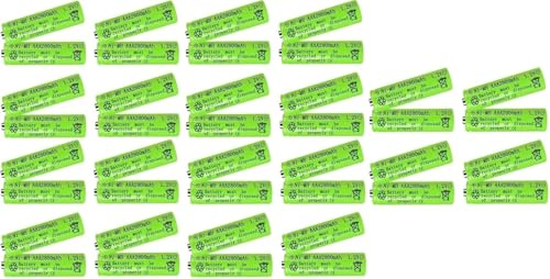 40X AAA Akku 2800mAh NI-mh Micro LR03 Wiederaufladbar Rechargeable Akkus Batterien Vorratspackung 40 Stück