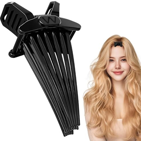 Pince à volume pour cheveux, idéale pour donner du volume aux racines, pince à 13 broches pour hommes et femmes, peigne à volume portable pour un volume maximal sur le dessus de la tête, outil facile