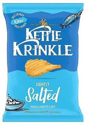 Kettle Potato Chips by Any Occasion 2026, (Krinkle Lightly Salted Ridged)