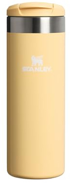 Stanley 1913 Aerolight Transit Travel Mug 0.47L - Keeps 6 Hours Hot - 8 Hours Cold - Dishwasher Safe - Leakproof - Car Cup Holder Compatible - Insulated Coffee Cup - Butter Gloss