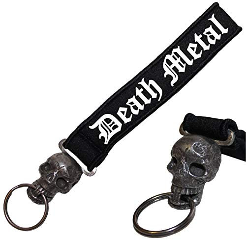 Spaß Kostet Schädel Neopren Schlüsselanhänger Death Metal