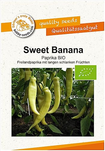BIO-Paprikasamen Sweet Banana Portion