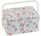 Hobby Gift Medium Näh-Aufbewahrungsbox, Holz/Stoff, Happydashery
