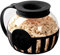 Mikrowellen-Popcorn-Maker, 3 Quart Kapazität Popcorn-Druckknopf, Premium-Glas, 3-in-1-Silikondeckel, gesunder Snack – kein Öl oder Butter erforderlich, spülmaschinenfest (Farbe: Gelb)