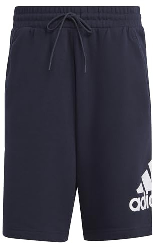 Adidas Herren Essentials Big Logo French Terry Shorts, Legend Ink, S
