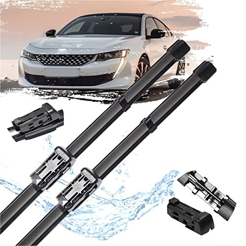 Limpiaparabrisas Para Peugeot 508 Mk2 2018-2022 Escobillas Limpiaparabrisas Delanteras Para Coche, Accesorios Para Parabrisas, Cepillos Para Ventanas, Lavadora 2019 2020 2021