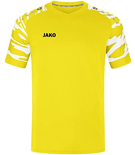 JAKO Herren Trikot Wild (Kurzarm), Citro/Weiß, M