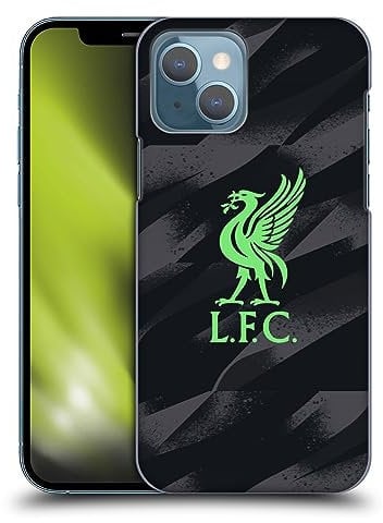 Head Case Designs Officially Licensed Liverpool Football Club Home Goalkeeper Kit 2023/24 Hard Back Case Compatible With Apple iPhone 13