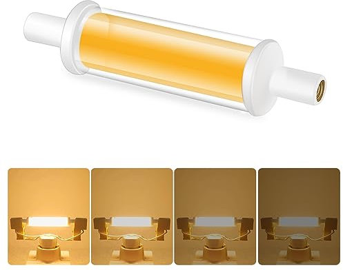 BVCL R7S LED 78mm Dimmbar, 4.2W 220-240V Warmweiß 3000K 470LM R7S LED Lampen, Ersetzt 50W R7S Halogenlampen, Kein Flackern, 1PCS