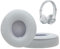 Ersatz-Ohrpolster für Beats Solo 2 Solo 3 kabelgebundene / kabellose On-Ear-Kopfhörer mit stärkerem Kleber und Memory-Schaum, 1 Paar (grau)