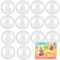 BAOFALI 20PCS 2 3D Dimensional Shaker Domes for Adding Dimensions to Shaker Cards Pllastic Puffy Shaker Window Covers for Shaker Card Making Handmade Crafts Clear Pouch Cover Scrapbooking Tool