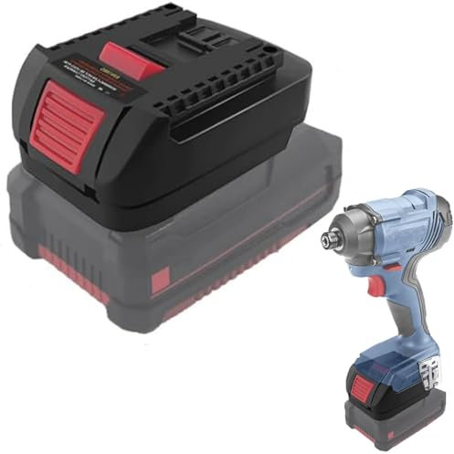 EIN18BS Adaptateur de batterie pour outils électriques sans fil Bosch Bleu | Adaptateur pour batterie Einhell | pour convertisseur Einhell vers Bosch