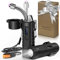 Lafagiet Electric Lighter, USB C Rechargeable, with LED Battery Display, Flashlight, 360° Flexible extendable Arc Lighters for Candle, Camping, Outdoor Adventure