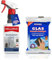 Duschkabinen-Set | RAKSO Glas-Intensivreiniger | 1 Profi-Schwamm | kratzfreie Reinigung von Glas & Fliesen | MELLERUD Duschkabinen Reiniger | 1 x 0,5 l | wirksames Spray gegen Kalk- & Seifenreste