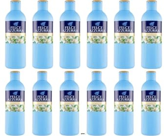 12 x Felce Azzurra Bagnodoccia Narciso, gel doccia 650 ml + italy shop service keyring