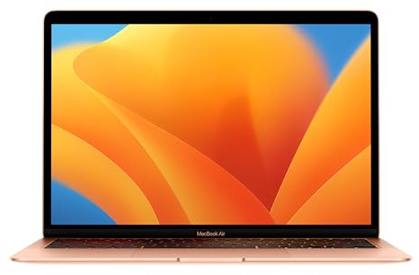 Apple MacBook Air 13 mit M1, 8-Core CPU & 8-Core GPU (13 Zoll, 16 GB RAM, 1 TB SSD, QWERTZ Deutsch) Gold – Generalüberholt