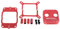 Alphacool 12695 Eisblock XPX CPU Ersatz Cover - Rot Wasserkühlung CPU - Kühler