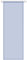 Bestgoodies Panneau japonais transparent 60 x 245 cm au choix avec ou sans technique décoration de fenêtre simple et élégante disponible dans de nombreux choix (bleu moyen bleu océan avec technique).