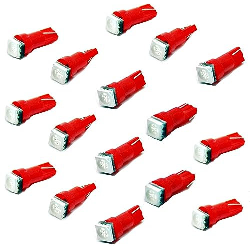 LED-Mafia 16x Trittbrettstufenbeleuchtung - Trittbrettbeleuchtung Trittbrett Trittstufe Halo (rot)