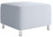 Mirjan24 Moderner Polsterhocker Dover, Sitzhocker Hocker Sitzbank Fußbank Pouf Farbauswahl (Twist 17)