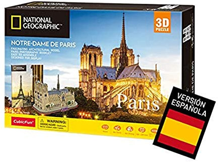 Puzzle 3D National Geographic Notre-Dame