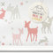 LOVELY LABEL Wandtattoo Kinderzimmer I Made in Germany I Babyzimmer Deko I Kinderzimmer Deko I Design Wandsticker Mädchen & Junge Waldtiere & Sterne I Apricot Beige