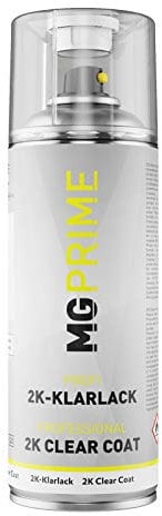 MG PRIME 2K acrilico vernice trasparente bomboletta spray opaca HS 400 ml bomboletta a spruzzo vernice per auto