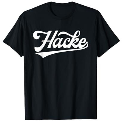 Hacke Dicht - HACKE in weiss in cool vintage T-Shirt