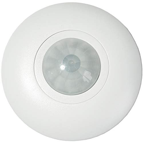 600W Max Outdoor/Bathroom PIR Occupancy Sensor – IP44 – Automatic Timer Reset Light Switch – Adjustable Lux & Timer Surface/Ceiling Mounted Movement Motion Detector Kit – Garden Warehouse
