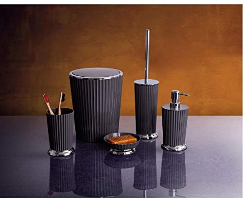 Primanova Badezimmer Set, M-SAS08-07, Grey melé