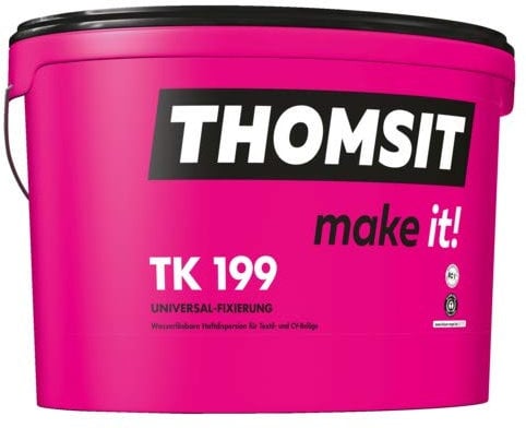 Thomsit PCI TK 199 Universal-Fixierung Haftdispersion für Textil- und CV-Beläge 12kg