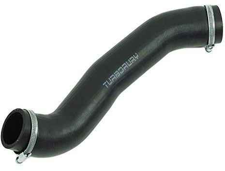 TURBORURY Compatibile con tubo di ricambio per Turbo Intercooler Ford Focus II Focus C-Max 1.6 TDCi 1496240 1439412 6M51-6K863-HB 6M51-6K863-HA