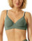 Schiesser Damen Bügel Top Bikini, Khaki, XS