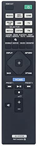 RMT-AA320U Remote Controller Replacement for Sony Home Theater AV Receiver STR-ZA810ES STR-DN1080 1-493-281-11 149328111