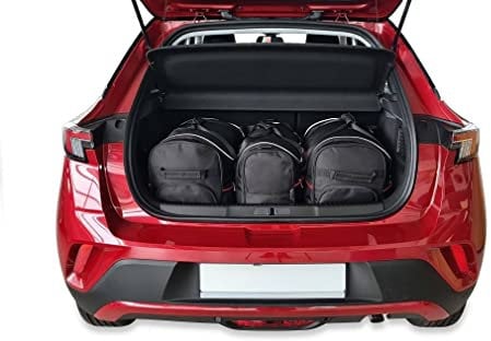 KJUST Dedizierte Kofferraumtaschen 3 stk kompatibel mit OPEL MOKKA B 2020+