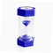 XINBAOHONG Sanduhr, Sanduhr, Kunststoff, Sanduhr, Sanduhr, Sanduhr, Timer für Kinder, Spiele, Klassenzimmer, Zuhause, Büro, Dekoration, Küche (blau, 5 Minuten)